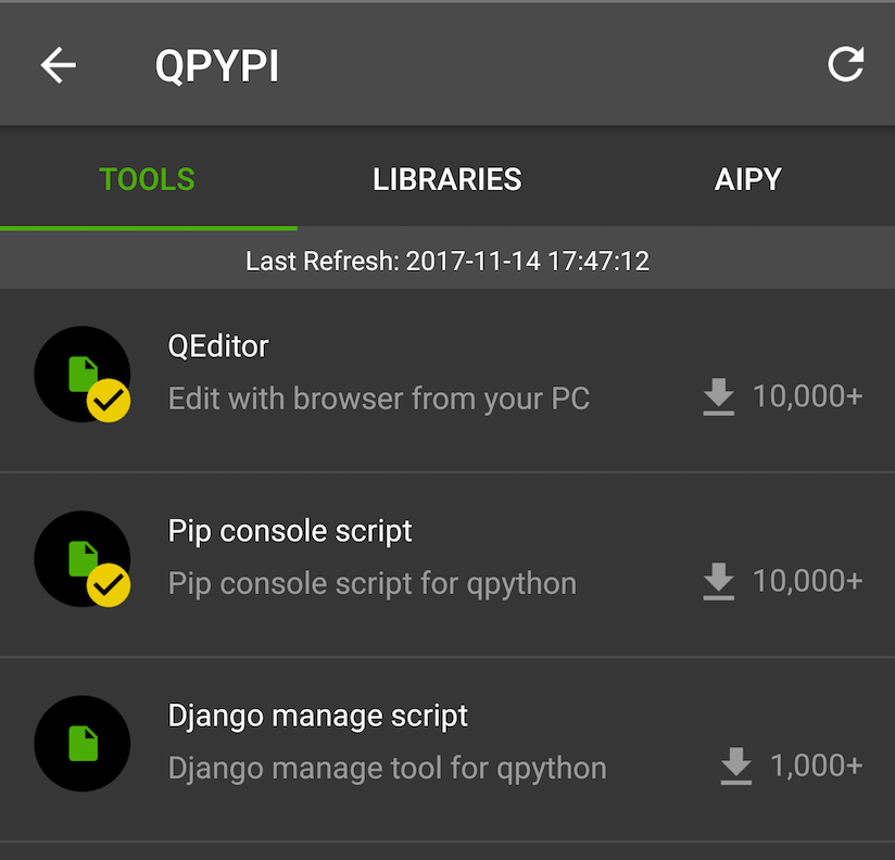 QPYPI - Tools